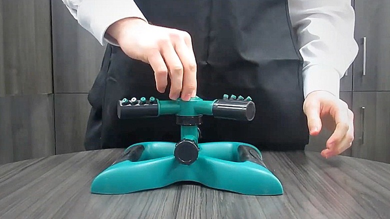 Joeys Garden sprinkler med roterende arm