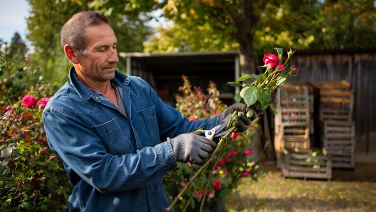 Blomsterdyrkere kutter rosene på en annen måte enn hobbygartnere og forskjellen synes allerede i september