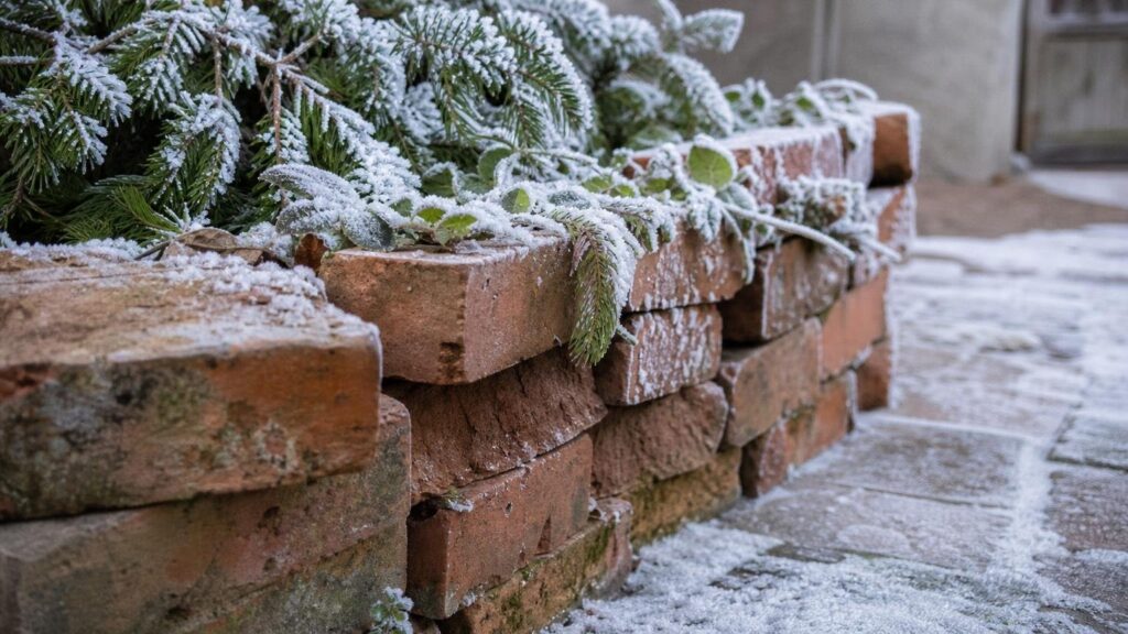 Glem de dyre plantekassene i hagesenteret når gamle murstein gjør jobben og tåler frost bedre