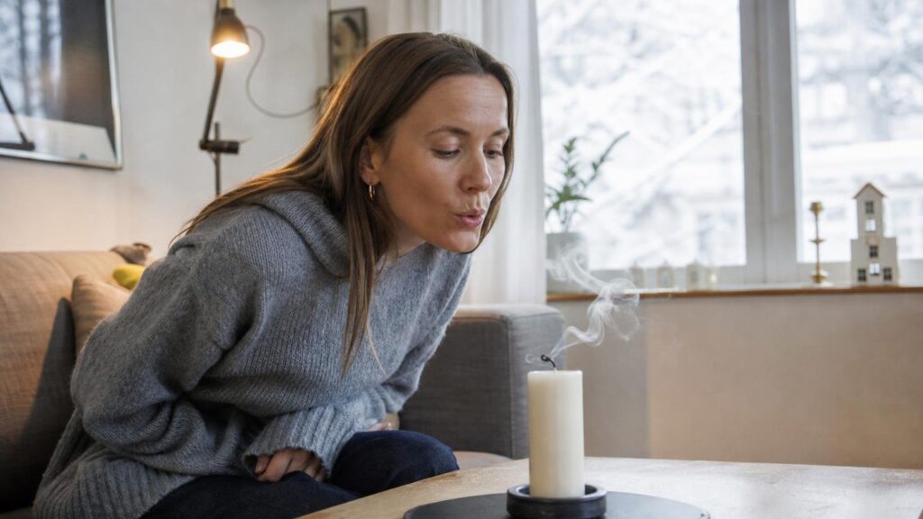 Stadig flere nordmenn slutter med stearinlys om vinteren og grunnen handler om lufta i stua
